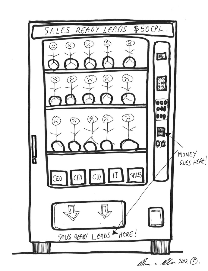 There Is No Vending Machine For Marketing Qualified Leads | Lead