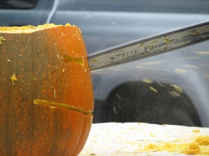 Chainsaw Pumpkin